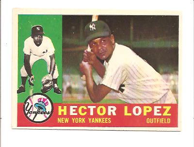 1960 Topps #163 Hector Lopez