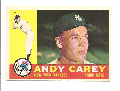 1960 Topps #196 Andy Carey