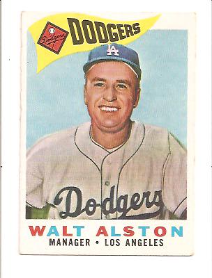 1960 Topps #212 Walter Alston MG