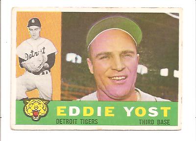 1960 Topps #245 Eddie Yost