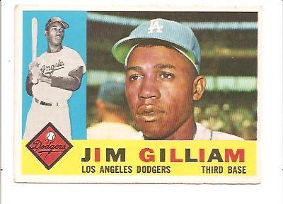 1960 Topps #255 Jim Gilliam