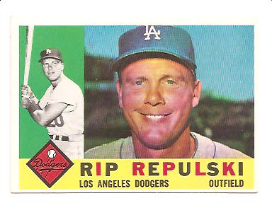 1960 Topps #265 Rip Repulski