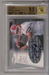 2001 Sage Autographs Silver #A34 Jesse Palmer #394/400 ROOKIE Florida GATORS BGS GEM MINT 9.5! BGS PRISTINE 10 Autograph!!