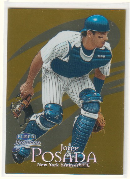 1999 Fleer Brilliants Gold #88 Jorge Posada