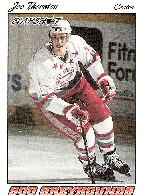 1995-96 Slapshot #363 Joe Thornton