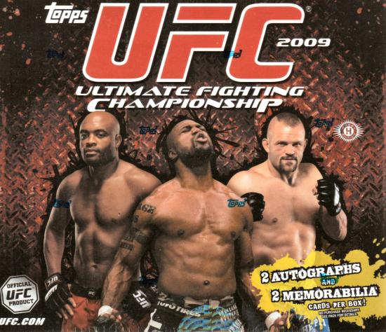 2009 Topps UFC Series 2 MMA Mixed Martial Arts Sports Trading Cards Hobby Box