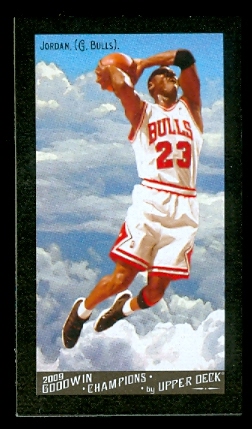 2009 Upper Deck Goodwin Champions Mini Black Border #114 Michael Jordan