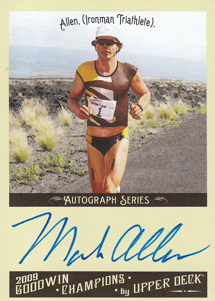 2009 Upper Deck Goodwin Champions Autographs #MA Mark Allen