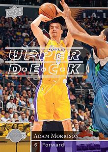 2009-10 Upper Deck #83 Adam Morrison