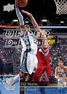 2009-10 Upper Deck #87 O.J. Mayo