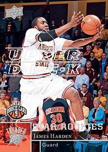 2009-10 Upper Deck #227 James Harden SP RC