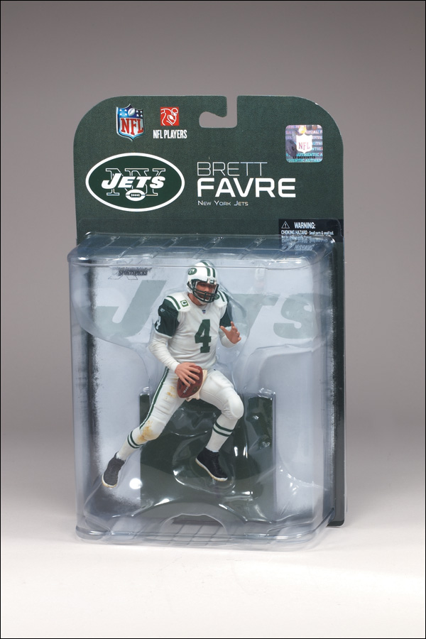 2008 McFarlane Football Wave 3 Series 19 #40 Brett Favre White
