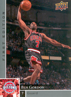 2009-10 Upper Deck First Edition #19 Ben Gordon