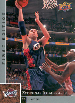 2009-10 Upper Deck First Edition #28 Zydrunas Ilgauskas