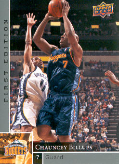 2009-10 Upper Deck First Edition #35 Chauncey Billups