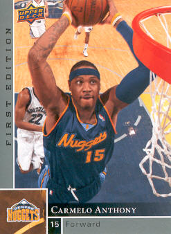 2009-10 Upper Deck First Edition #36 Carmelo Anthony