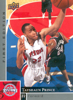 2009-10 Upper Deck First Edition #42 Tayshaun Prince