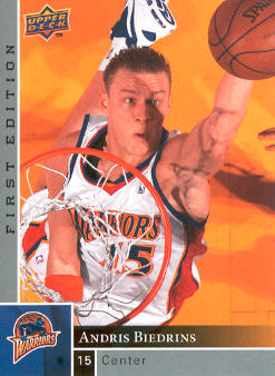 2009-10 Upper Deck First Edition #50 Andris Biedrins