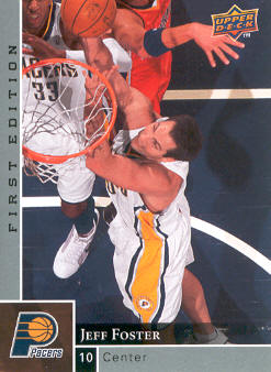 2009-10 Upper Deck First Edition #62 Jeff Foster
