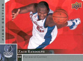2009-10 Upper Deck First Edition #67 Zach Randolph