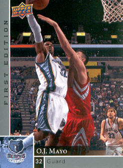 2009-10 Upper Deck First Edition #76 O.J. Mayo