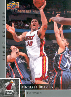 2009-10 Upper Deck First Edition #82 Michael Beasley