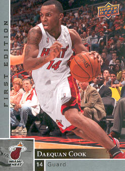 2009-10 Upper Deck First Edition #87 Daequan Cook