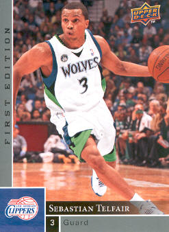 2009-10 Upper Deck First Edition #96 Sebastian Telfair
