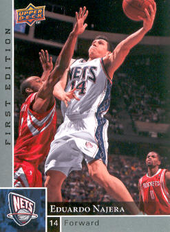2009-10 Upper Deck First Edition #105 Eduardo Najera