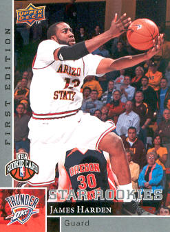 2009-10 Upper Deck First Edition #188 James Harden RC