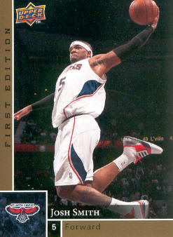 2009-10 Upper Deck First Edition Gold #1 Josh Smith