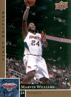 2009-10 Upper Deck First Edition Gold #5 Marvin Williams