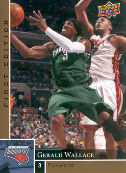2009-10 Upper Deck First Edition Gold #14 Gerald Wallace