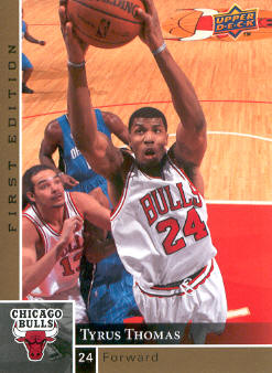 2009-10 Upper Deck First Edition Gold #22 Tyrus Thomas