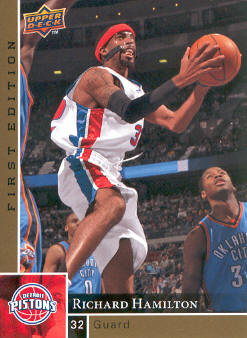 2009-10 Upper Deck First Edition Gold #41 Richard Hamilton