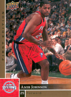 2009-10 Upper Deck First Edition Gold #44 Amir Johnson