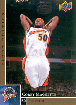 2009-10 Upper Deck First Edition Gold #51 Corey Maggette