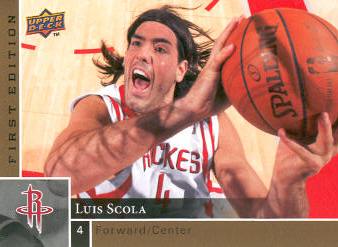 2009-10 Upper Deck First Edition Gold #52 Luis Scola