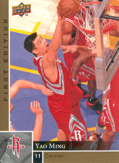 2009-10 Upper Deck First Edition Gold #54 Yao Ming