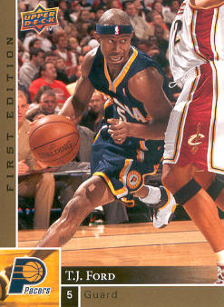2009-10 Upper Deck First Edition Gold #58 T.J. Ford