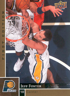 2009-10 Upper Deck First Edition Gold #62 Jeff Foster