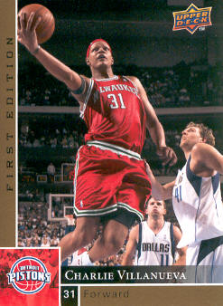 2009-10 Upper Deck First Edition Gold #92 Charlie Villanueva