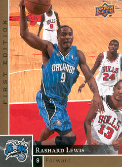2009-10 Upper Deck First Edition Gold #128 Rashard Lewis