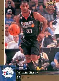 2009-10 Upper Deck First Edition Gold #134 Willie Green