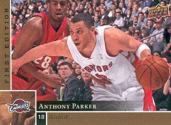 2009-10 Upper Deck First Edition Gold #162 Anthony Parker
