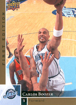2009-10 Upper Deck First Edition Gold #164 Carlos Boozer