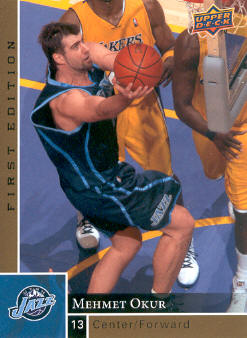 2009-10 Upper Deck First Edition Gold #167 Mehmet Okur