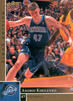 2009-10 Upper Deck First Edition Gold #169 Andrei Kirilenko