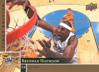 2009-10 Upper Deck First Edition Gold #174 Brendan Haywood
