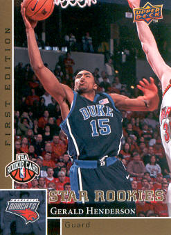 2009-10 Upper Deck First Edition Gold #185 Gerald Henderson
